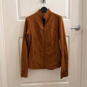 Lululemon Athletica define jacket in copper brown